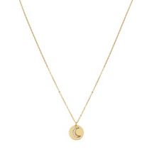 Argento Gold Moon Coin Necklace - 45cm