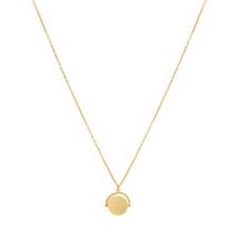 Argento Gold Spinning Disc Necklace - 45cm