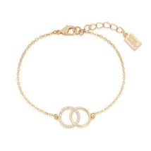 August Woods Gold Link Crystal Bracelet - Gold