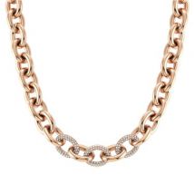 Nomination Affinity Rose Gold Crystal Necklace