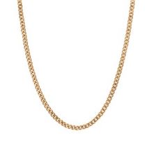Over & Over 5mm Gold Steel Chain Necklace - Gold