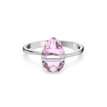 Swarovski Lucent Pink Bangle - One Size