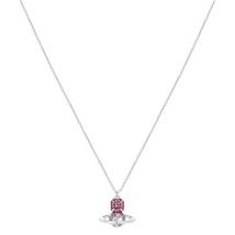 Vivienne Westwood Amethyst Crystal Porfiro Bas Relief Necklace