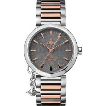 Vivienne Westwood Rose Gold + Grey Poplar Watch - Rose Gold