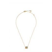 Kate Spade New York Gold Madra Gingham Triple Disc Necklace - Gold