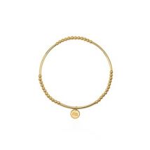 Seek + Find Joyful Always Gold Beaded Bracelet - Gold