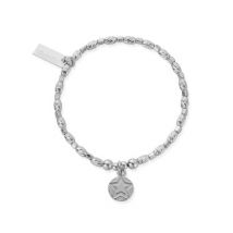 ChloBo Childrens Silver Soul Glow Star Bracelet - Silver