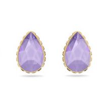 Swarovski Orbita Purple + Red Reversible Stud Earrings