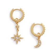 Olivia Burton Gold Celestial Huggie Hoop Earrings - Gold