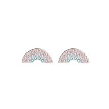 Olivia Burton Silver Rainbow Earrings - Silver