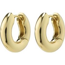 Pilgrim Gold Aica Recycled Huggie Hoop Earrings - Gold