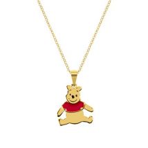 Disney Winnie The Pooh Necklace - Gold