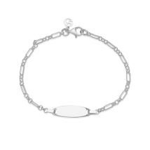 Argento Recycled Silver Kids Chain Bracelet - 14cm