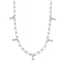 ChloBo Silver Divine Journey Necklace - Silver