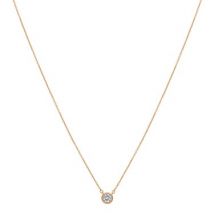 August Woods Gold Petite Halo Necklace - Gold