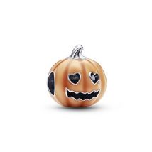 Pandora Glow In The Dark Spooky Pumpkin Charm