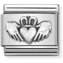 Nomination Silver Claddagh Charm