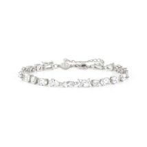 Nomination Colour Wave Silver Crystal Bracelet