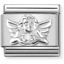 Nomination Silver Angel Charm