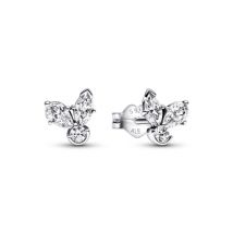 Pandora Sparkling Flower Cluster Earrings