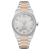 Vivienne Westwood Silver + Rose Gold Charterhouse Crystal Watch - Rose Gold