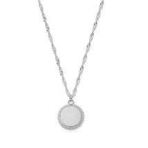 ChloBo Silver Moon Coin Necklace - 56cm