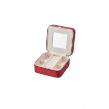 Argento Velvet Jewellery Box - Red