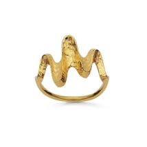 Maanesten Gold Bay Ring - Ring Size 51