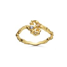Maanesten Gold Tenti Ring - Ring Size 51