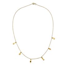 Maanesten Gold Columbine Necklace