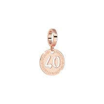 Rebecca Rose Gold 40 Charm - Rose Gold