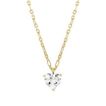 Nomination Sweetrock Gold Heart Necklace - 38cm