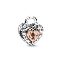 Pandora Padlock Splitable Heart Charm