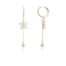 August Woods Gold Floral Drop Earrings - Gold