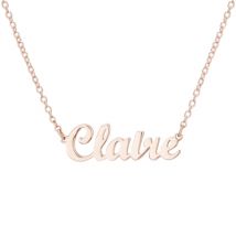 Argento Name Necklace - Rose Gold