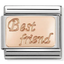 Nomination Rose Gold Best Friend Charm