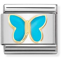Nomination Turquoise Butterfly Charm