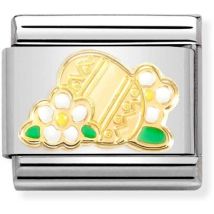Nomination Easter Egg With Flowers Charm