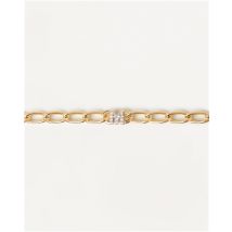 PDPAOLA Letter Chain Bracelet - Letter M