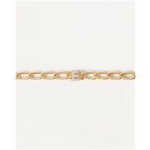 PDPAOLA Letter Chain Bracelet - Letter E