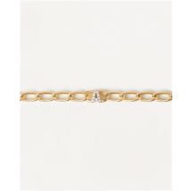 PDPAOLA Letter Chain Bracelet - Letter A