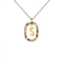 PDPAOLA Letter Necklace - Letter S