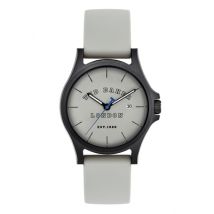 Ted Baker Mens Grey Silicone Strap Watch - Grey