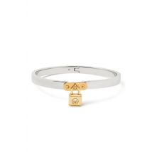 Kate Spade New York Gold + Silver Padlock Bangle - Gold