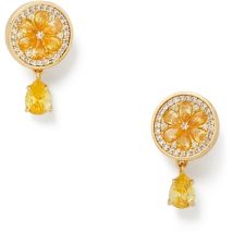 Kate Spade New York Gold Lemon Earrings - Gold