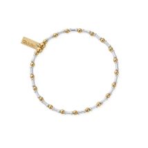 ChloBo Gold Plated Mix Rhythm of Water Bracelet - Gold