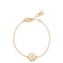 Kate Spade New York Gold Mother Of Pearl Flower Bracelet - Gold