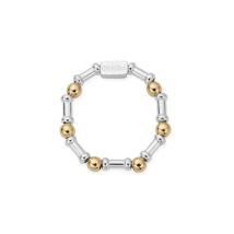 ChloBo Gold Plated Rhythm of Water Ring - Gold