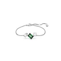 Swarovski Mesmara Mixed Cuts Green Bracelet - Adjustable