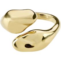 Pilgrim Gold Plated Chantal Pebbles Recycled Ring - Gold